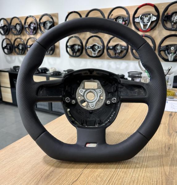 Audi A3 A4 A6 A8 Q3 Q7 S Line Lenkrad neu beziehen Design L218